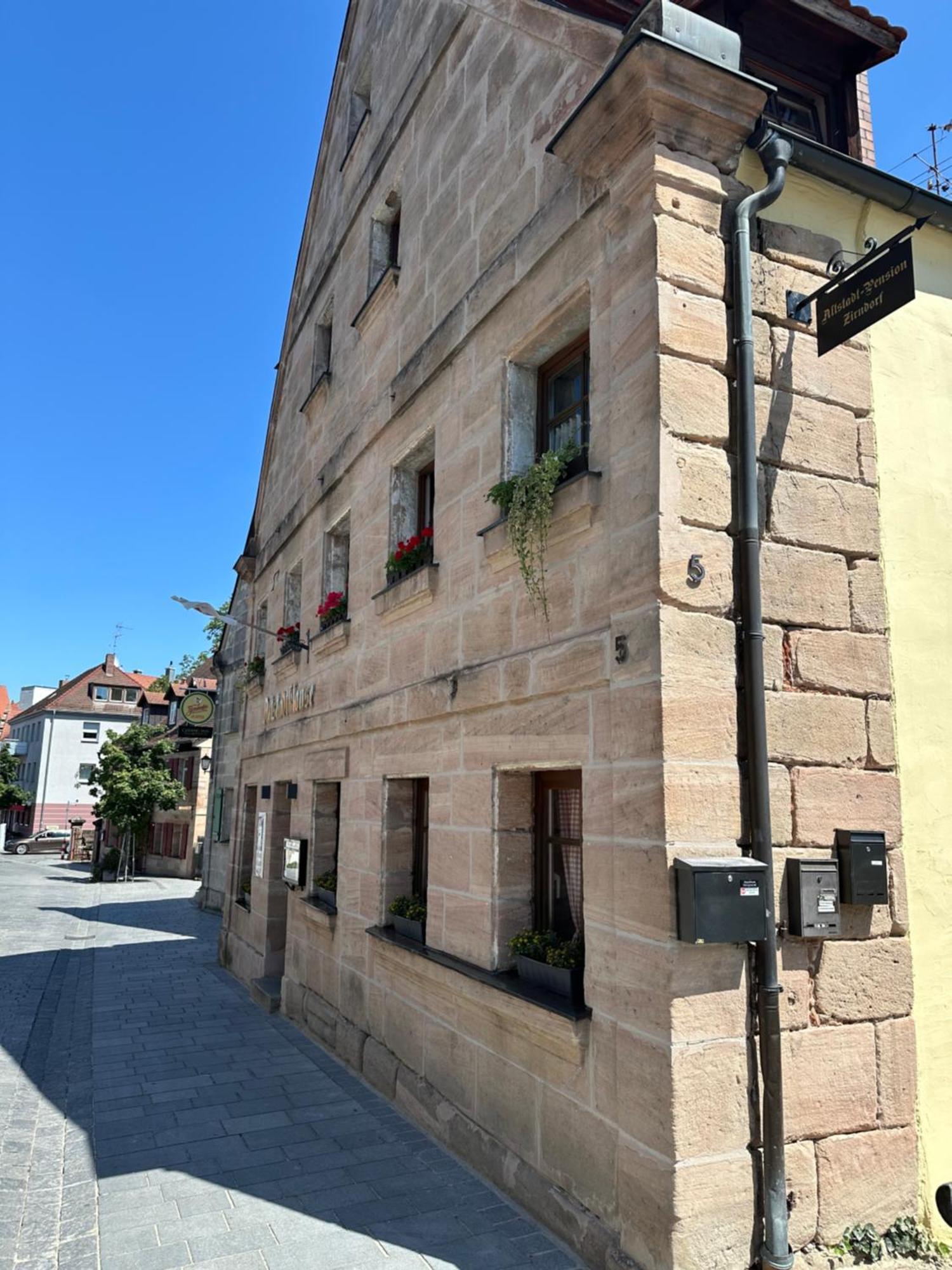 Altstadtpension Zirndorf Exterior foto